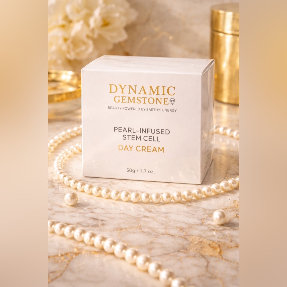 Dynamic Gemstone Day Pearl-Infused Stem Cell cream